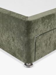 Silentnight Non-Sprung 2 Drawer Upholstered Divan Base, King Size - thumbnail 4