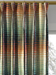 Harlequin Hamada Made to Measure Curtains of Roman Blind, Fuchsia/Marine - thumbnail 6