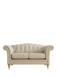 Laura Ashley Gloucester Small 2 Seater Sofa, Oak Leg - thumbnail 3