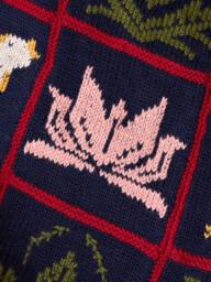 West Yorkshire Morris DK Strawberry Thief Blanket Knitting Kit - thumbnail 4