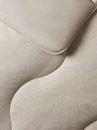 Night Lark Soft Weave Coverless Duvet, 4.5 Tog, Oat - thumbnail 2