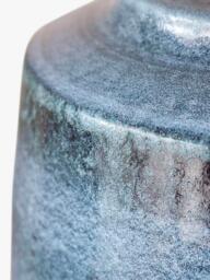 Pottery Barn Marin Small Ceramic Table Lamp, Dark Blue - thumbnail 2