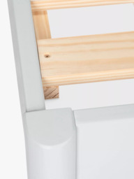 John Lewis Spindle Bed Frame, Small Double, Grey - thumbnail 5