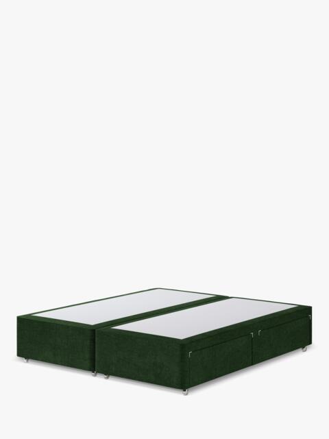 Hypnos Non-Sprung Upholstered 4 Drawer Divan Base, Super King Size - image 1