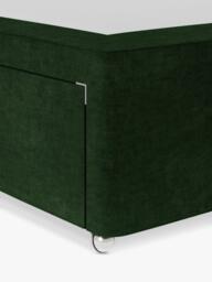 Hypnos Non-Sprung Upholstered 4 Drawer Divan Base, Super King Size - thumbnail 3