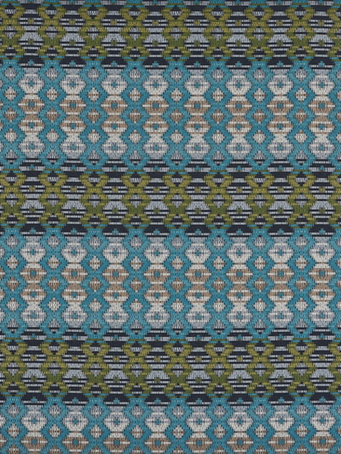 Prestigious Textiles Zebedee Made to Measure Curtains or Roman Blind, Lagoon - image 1