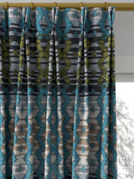 Prestigious Textiles Zebedee Made to Measure Curtains or Roman Blind, Lagoon - thumbnail 4