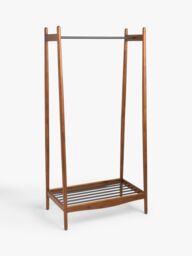 John Lewis Mid Century Clothes Rail, Natural