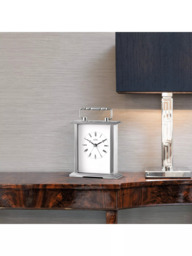 Acctim Gainsborough Roman Numeral Analogue Carriage Clock, 14cm - thumbnail 3