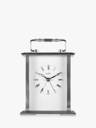 Acctim Gainsborough Roman Numeral Analogue Carriage Clock, 14cm - thumbnail 1