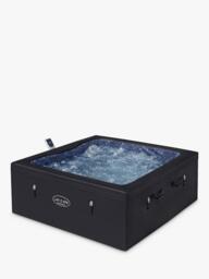 Lay‑Z‑Spa Stockholm AirJet Square Hot Tub with Cover, 6 Person - thumbnail 2