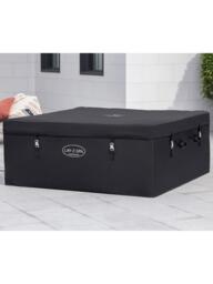 Lay‑Z‑Spa Stockholm AirJet Square Hot Tub with Cover, 6 Person - thumbnail 5