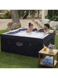 Lay‑Z‑Spa Stockholm AirJet Square Hot Tub with Cover, 6 Person - thumbnail 4