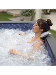 Lay‑Z‑Spa Stockholm AirJet Square Hot Tub with Cover, 6 Person - thumbnail 3