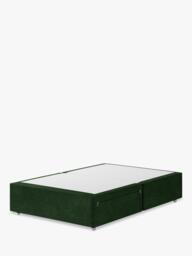 Hypnos Non-Sprung Upholstered 2 Drawer Divan Base, Double - thumbnail 1