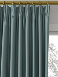 Sanderson Tuscany II Made to Measure Curtains or Roman Blind, Soft Teal - thumbnail 2