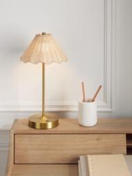 John Lewis Nellie Rechargeable Portable Rattan Indoor/Outdoor Table Lamp - thumbnail 2
