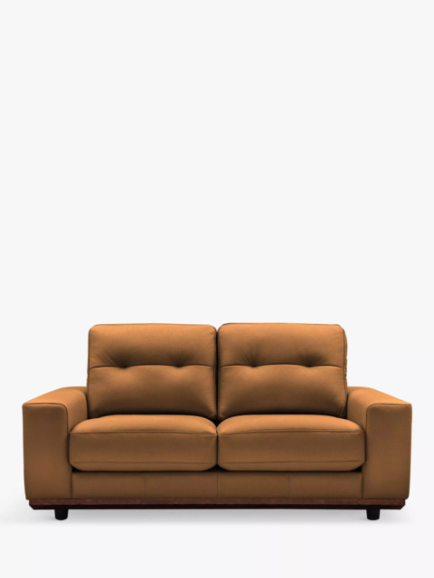 G Plan Vintage The Seventy One Small 2 Seater Leather Sofa - image 1