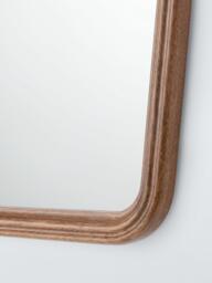 John Lewis Farmhouse Overmantel Wood Frame Wall Mirror, 80 x 60cm, Walnut - thumbnail 2