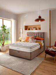 Silentnight Sleep Retreat Memory Cool™ 2500 Mirapocket® Spring Mattress, Medium/Firm Tension, Double - thumbnail 2