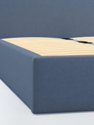John Lewis Emily Drawer End Upholstered Bed Frame, Double - thumbnail 4