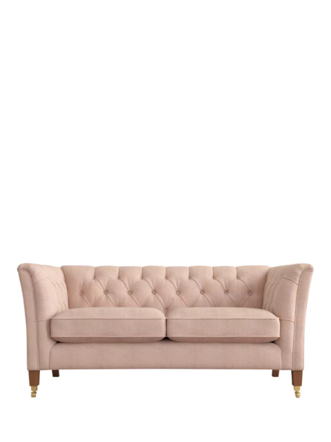 Laura Ashley Chatsworth Small 2 Seater Sofa, Teak Leg - image 1