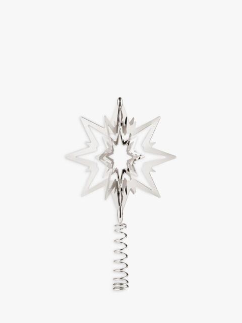 Georg Jensen Christmas Collectibles 2025 Medium Top Star Tree Decoration, Palladium - image 1