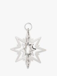 Georg Jensen Christmas Collectibles 2025 Medium Top Star Tree Decoration, Palladium - thumbnail 2