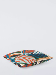 John Lewis Printed Palms Cushion - thumbnail 2