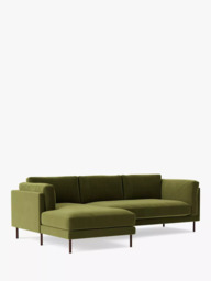 Swoon Munich Grand 4 Seater LHF Chaise End Sofa, Dark Leg - thumbnail 4
