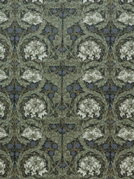 William Morris At Home African Marigold Velvet Made to Measure Curtains or Roman Blind, Cornflower - thumbnail 1