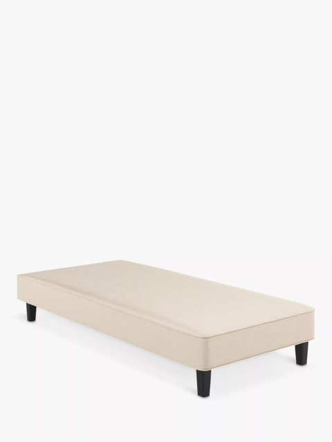 Vispring Signature Upholstered Shallow Divan Base, Extra Long Single - image 1