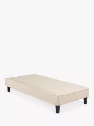 Vispring Signature Upholstered Shallow Divan Base, Extra Long Single