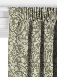 John Lewis Woodland Fable Made to Measure Curtains or Roman Blind, Avocado - thumbnail 3