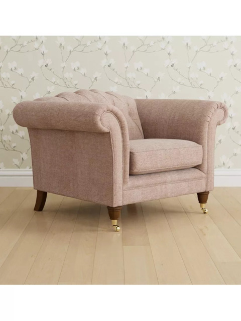 Laura Ashley Gloucester Armchair, Teak Leg - image 1