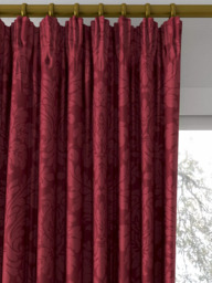 Sanderson Lymington Damask Made to Measure Curtains or Roman Blind, Raspberry - thumbnail 2