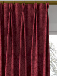 Sanderson Lymington Damask Made to Measure Curtains or Roman Blind, Raspberry - thumbnail 4