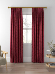 Sanderson Lymington Damask Made to Measure Curtains or Roman Blind, Raspberry - thumbnail 5