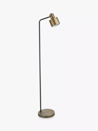 Bay Lighting Giles Floor Lamp, Antique Brass/Black - thumbnail 2