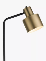 Bay Lighting Giles Floor Lamp, Antique Brass/Black - thumbnail 3