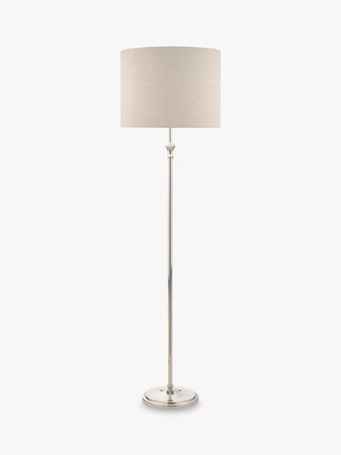 Laura Ashley Highgrove Floor Lamp, Polished Nickel - image 1