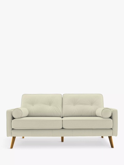 G Plan Vintage The Sixty Five Medium 2 Seater Leather Sofa - image 1