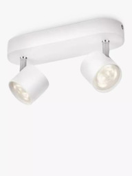 Philips Star LED Double Spotlight, White - thumbnail 3