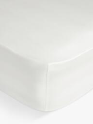 John Lewis 300 Thread Count Fitted Sheet containing TENCEL™ Lyocell