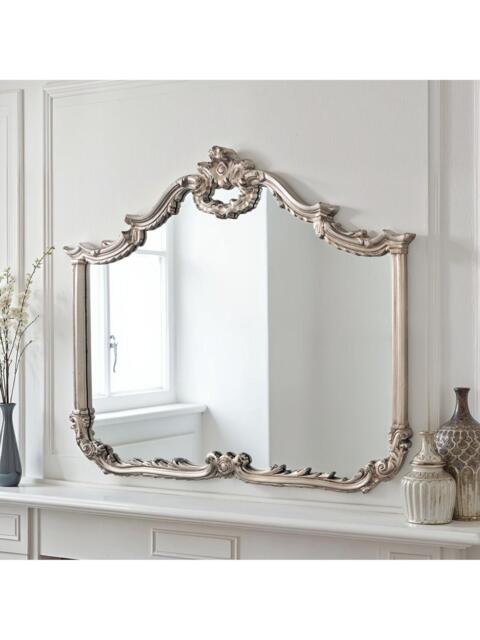 Yearn Overmantel Wall Mirror, 104 x 122cm - image 1