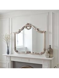 Yearn Overmantel Wall Mirror, 104 x 122cm - thumbnail 2