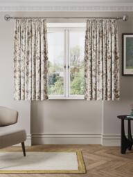 John Lewis Penelope Floral Weave Pair Lined Pencil Pleat Curtains, Multi - thumbnail 5