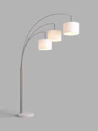 John Lewis Angus 3 Arm Arched Floor Lamp