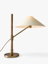 West Elm Devon Table Lamp, Antique Brass