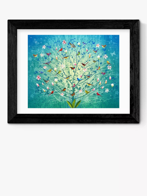 EAST END PRINTS Fiona Watson 'The Singing Tree' Framed Print - image 1